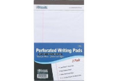 3 PADS WRITING PERFORATED
